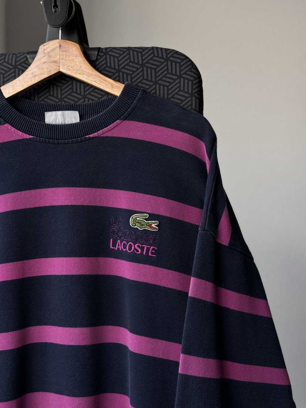 Lacoste × Vintage Lacoste Chemise vintage sweatsh… - image 2