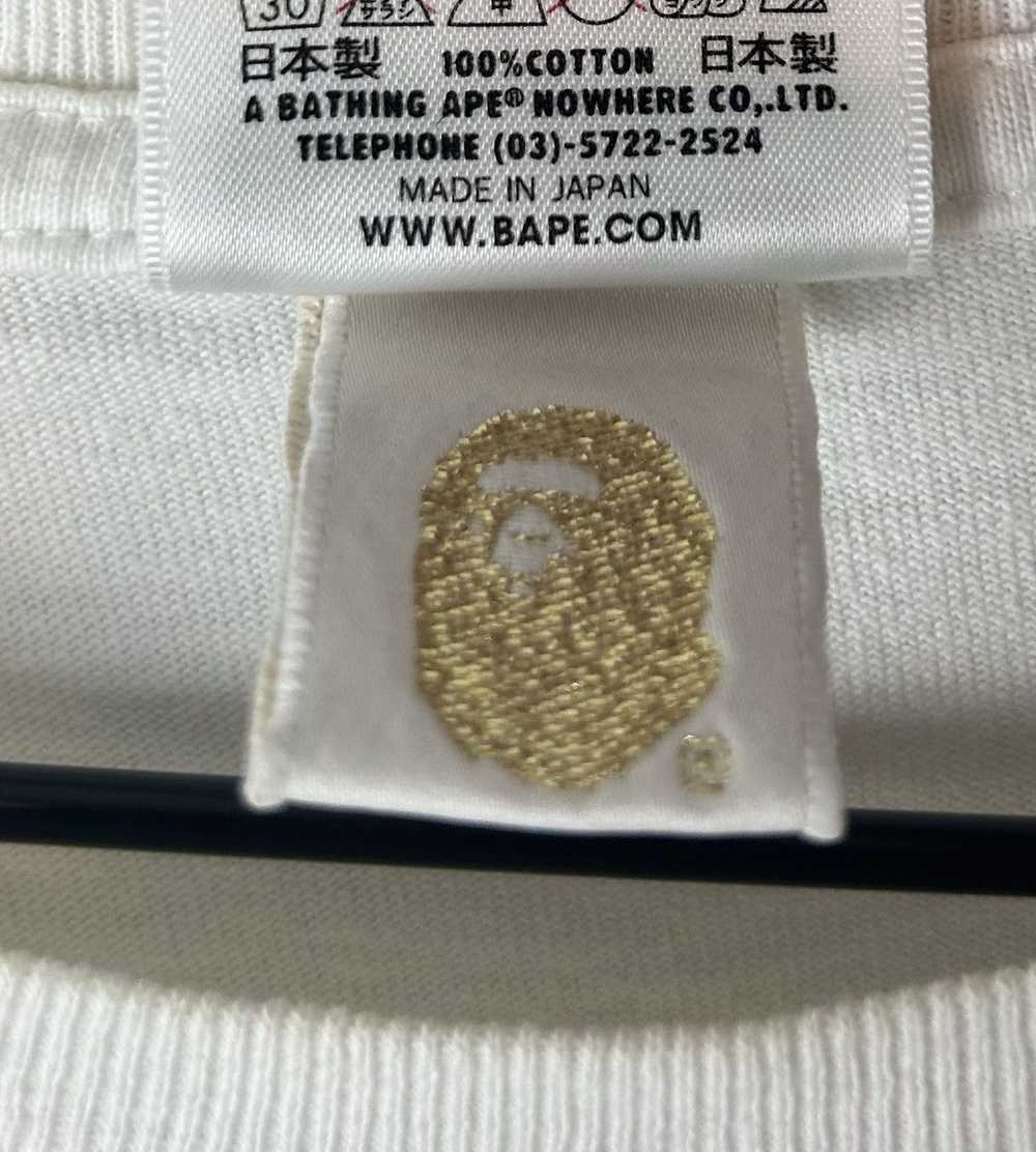 Bape Bape Logo Print T-Shirt - image 7