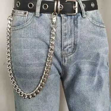 Chain × Jewelry × Watches Pants Chain Trousers Ke… - image 1