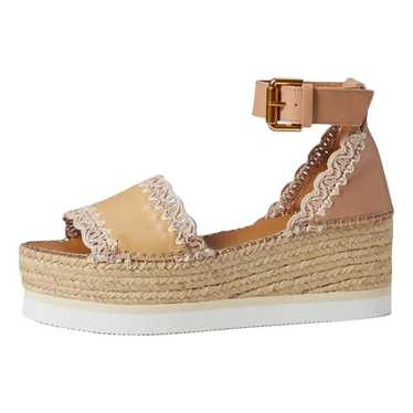 See by Chloé Leather espadrilles