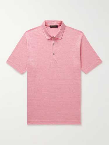 Loro Piana o1w1db10724 Linen-Jersey Polo Shirt in 