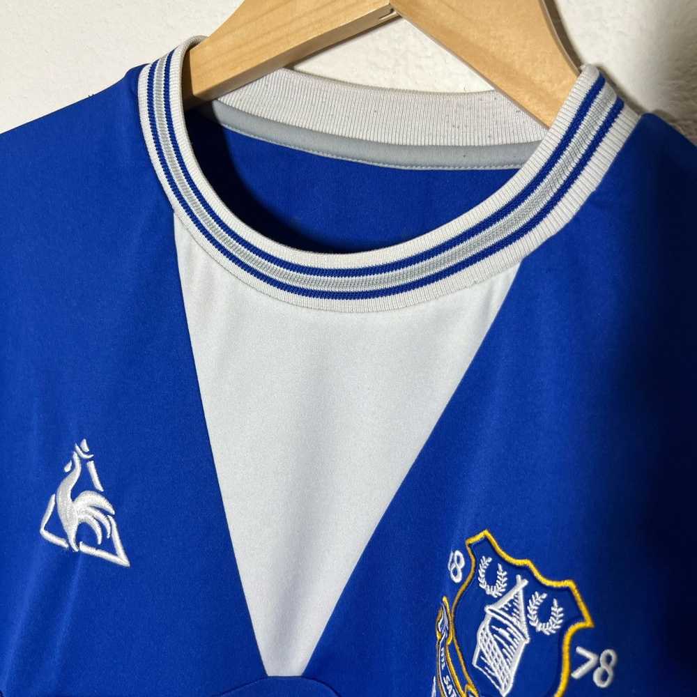 Le Coq Sportif × Soccer Jersey Everton 2009-2010 … - image 2