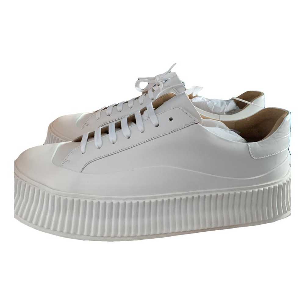 Jil Sander Leather low trainers - image 1