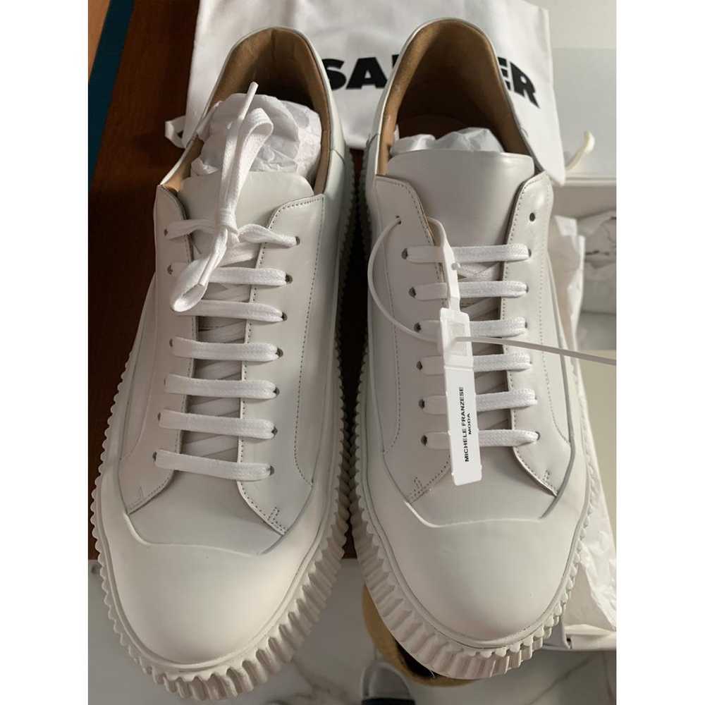 Jil Sander Leather low trainers - image 6