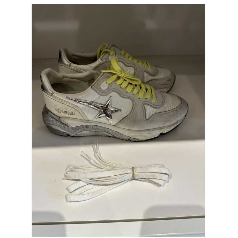 Golden Goose Running leather trainers - image 3