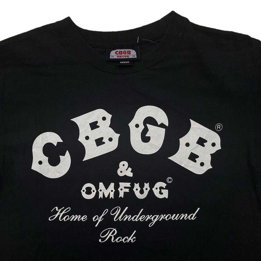 Band Tees × Rare × Vintage Cbgb and Omfug Home of… - image 2