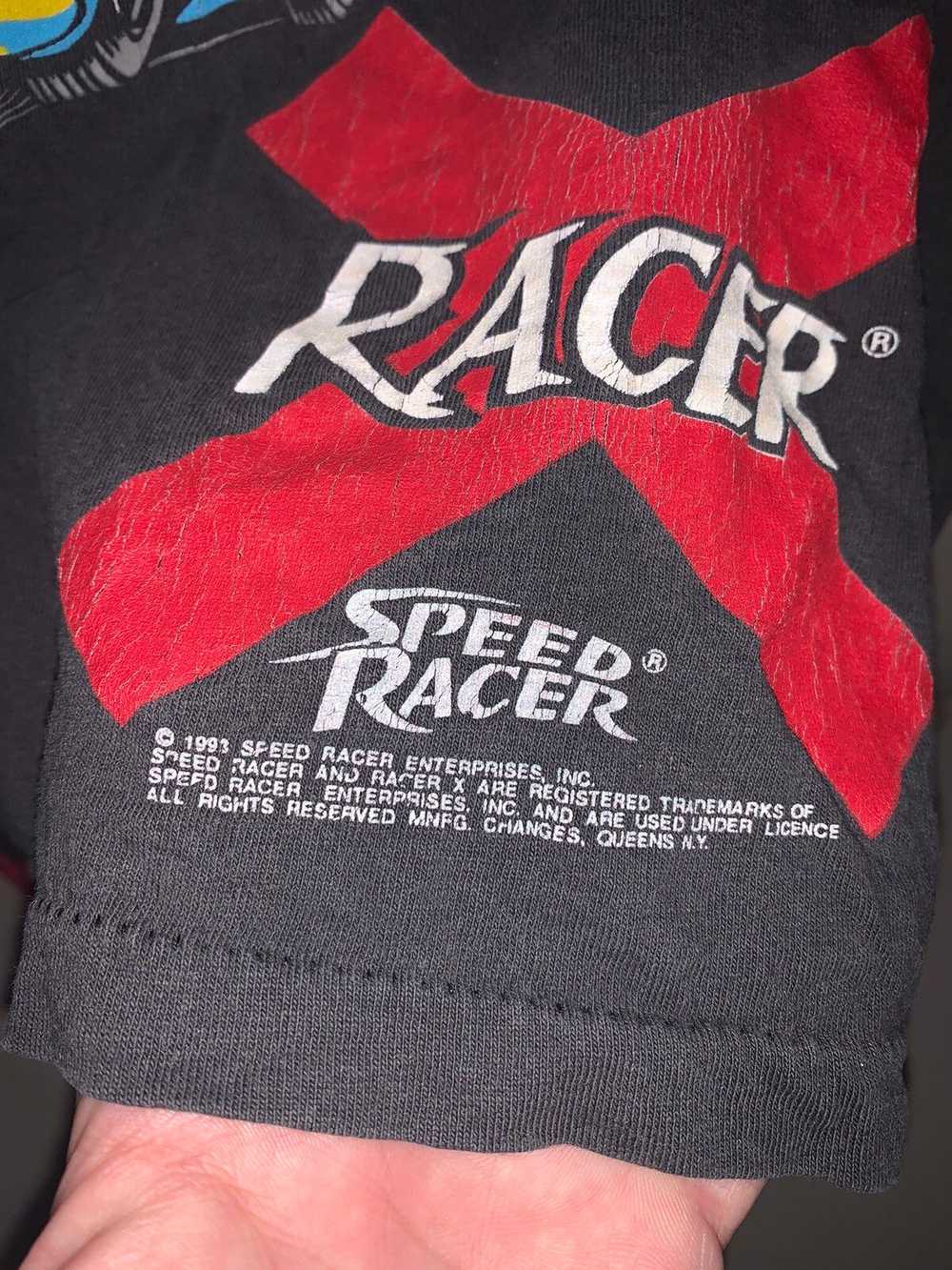 Vintage 1993 AOP Speed Racer Shirt - image 3