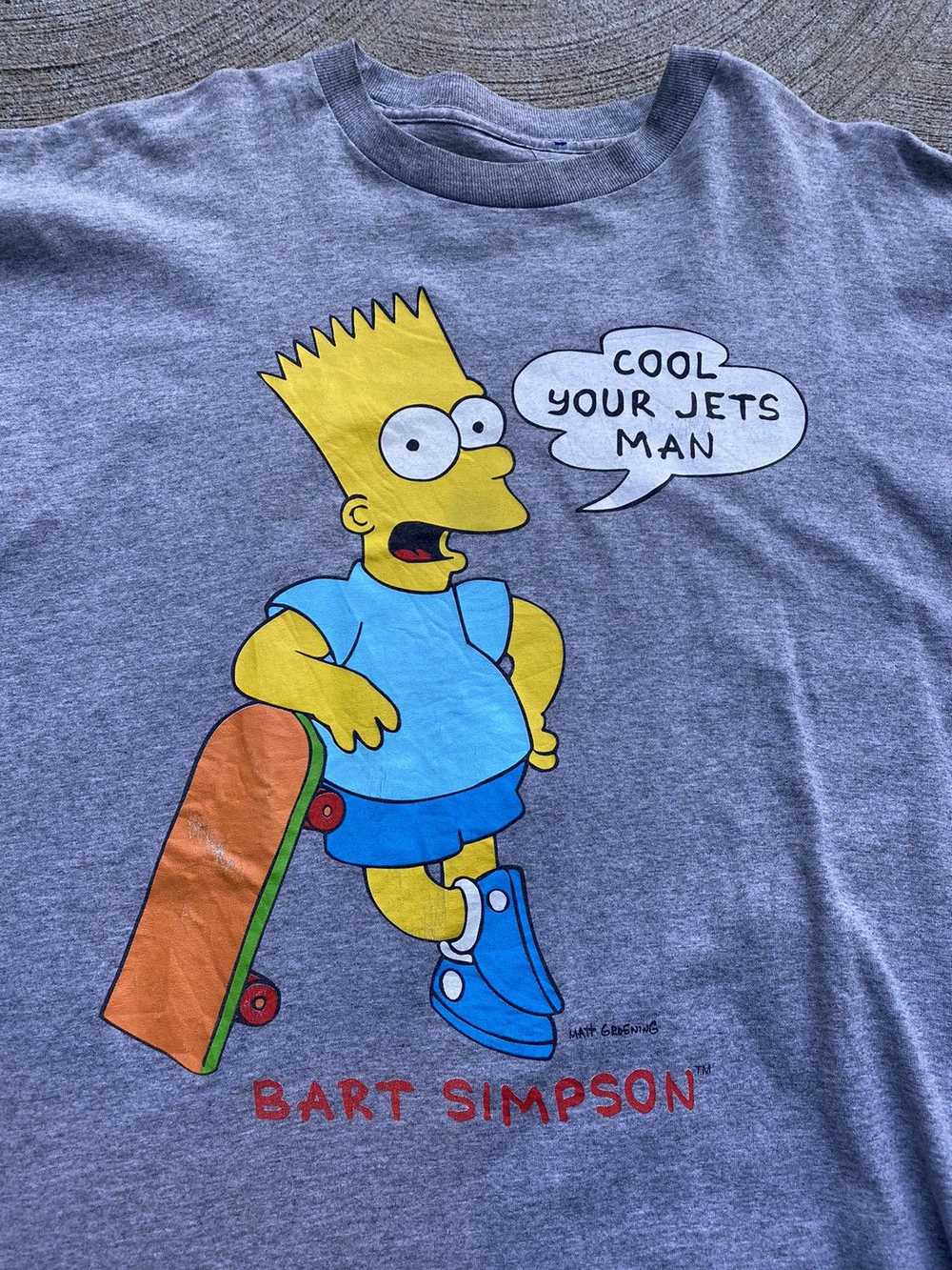 The Simpsons × Vintage Vintage Bart Simpsons Skat… - image 2
