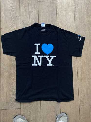 I Love Ny × Vintage I love Ny 9/11 memorial tee bl