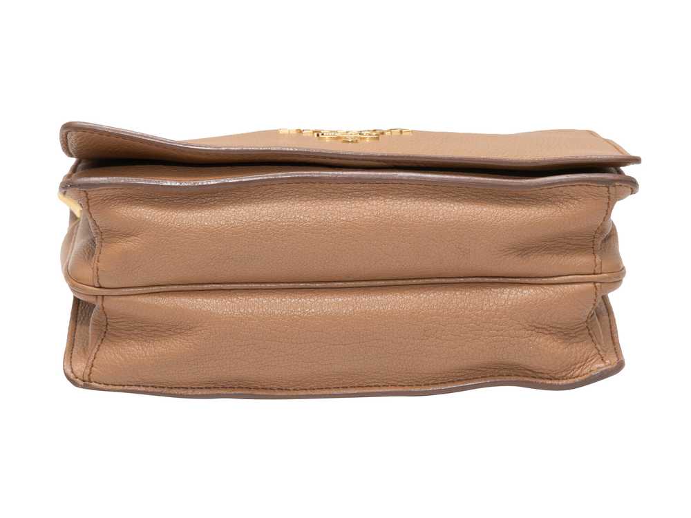 Beige Prada Leather Crossbody Bag - image 2