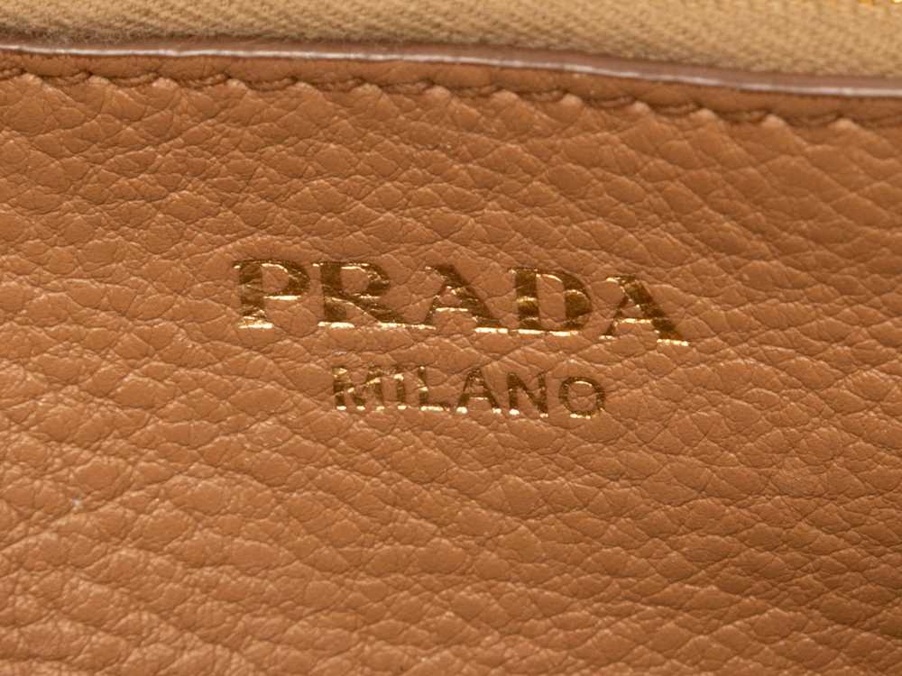 Beige Prada Leather Crossbody Bag - image 8