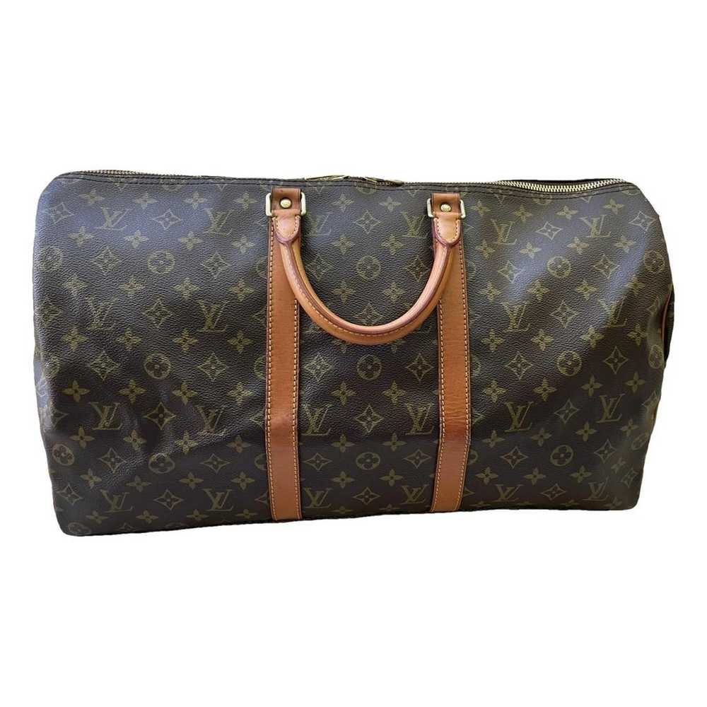 Louis Vuitton Keepall cloth travel bag - image 1