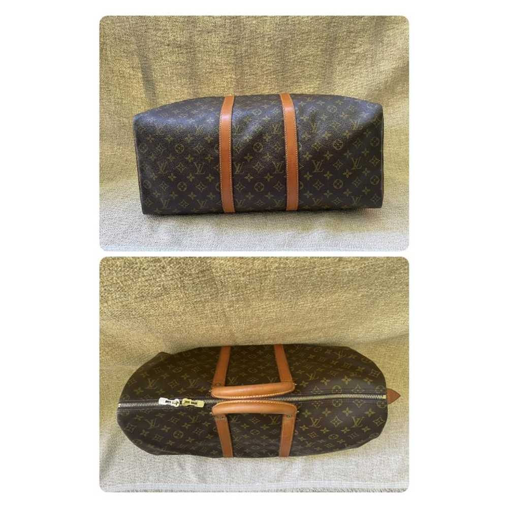 Louis Vuitton Keepall cloth travel bag - image 4