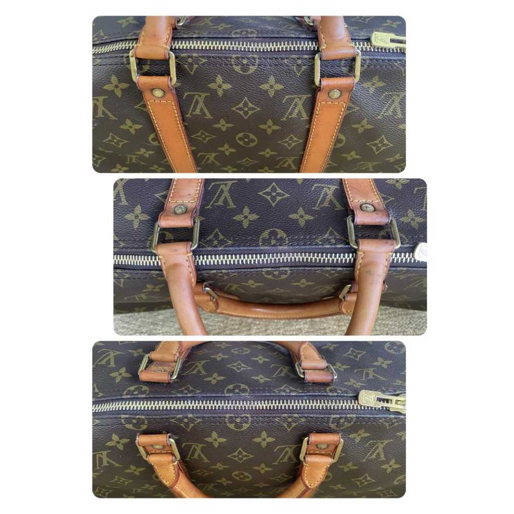 Louis Vuitton Keepall cloth travel bag - image 5