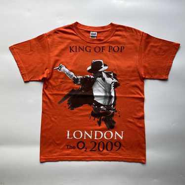 Michael Jackson This Is It Tour Merch T-shirt London 2009