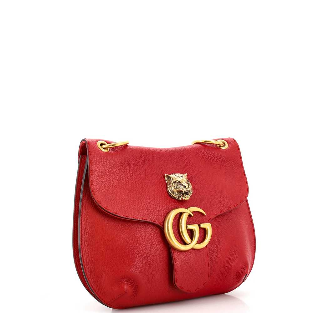 GUCCI GG Marmont Animalier Shoulder Bag Leather M… - image 2