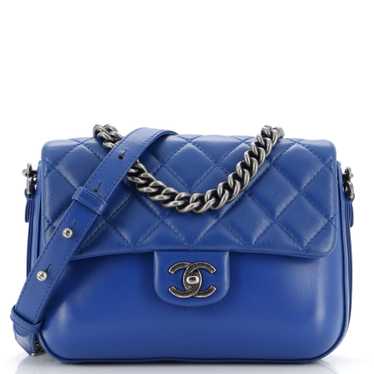 CHANEL Rock My Shoulder Flap Bag Quilted Calfskin 