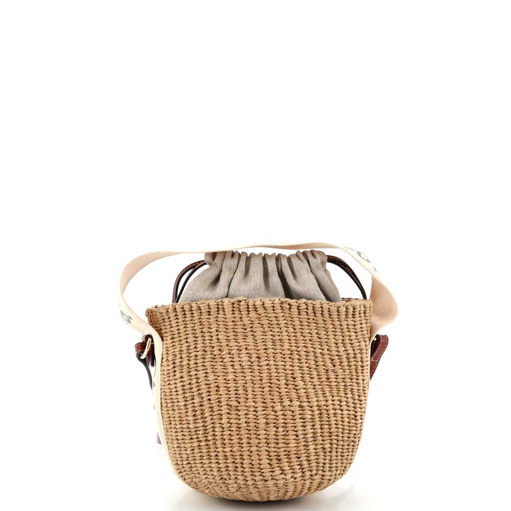 CHLOE x Mifuko Woody Basket Bag Raffia Small - image 3