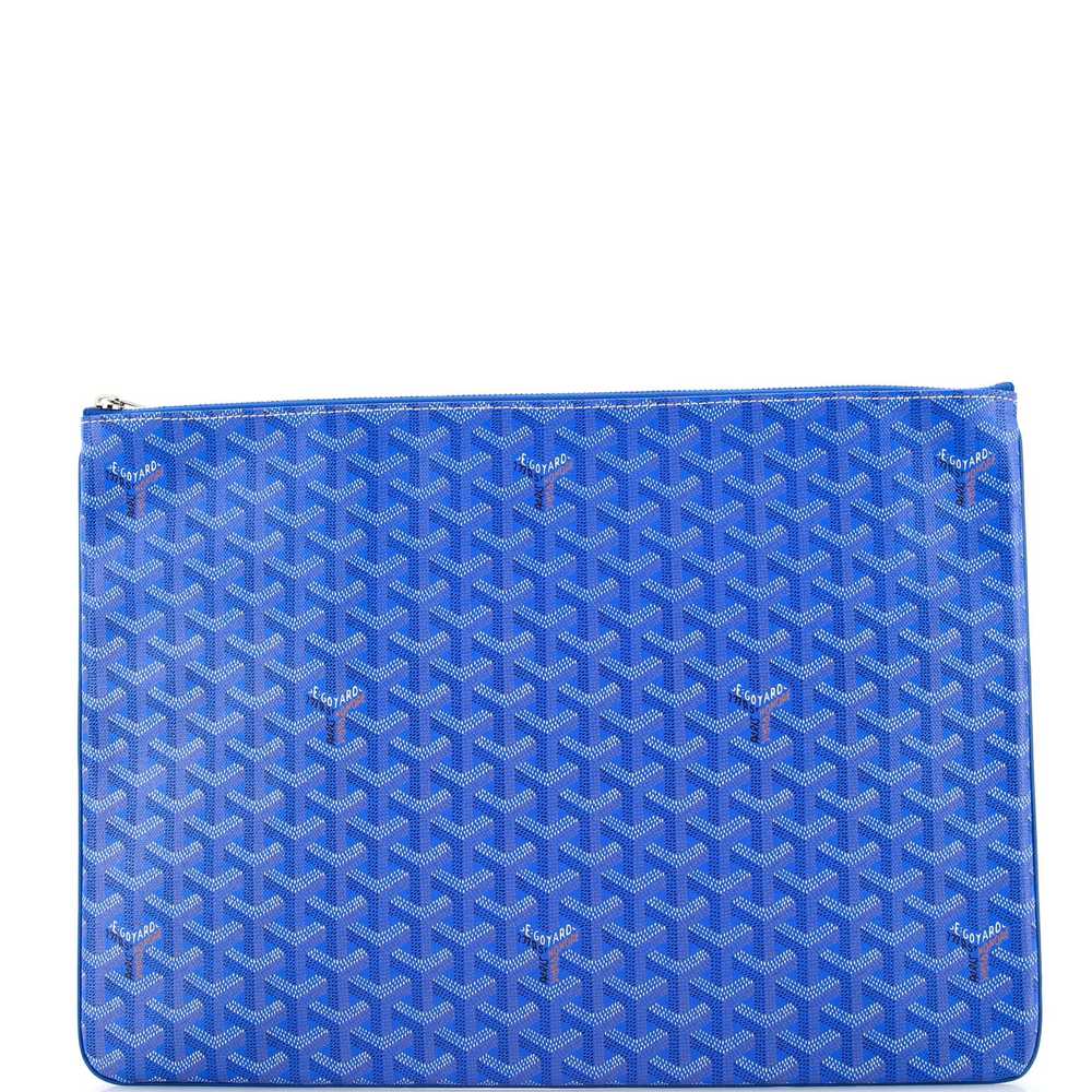 GOYARD Senat Zip Pouch Coated Canvas GM - image 1