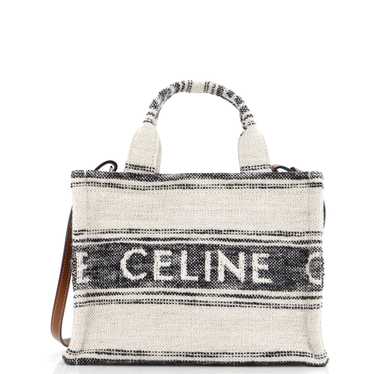 CELINE Cabas Thais Tote Printed Canvas Small