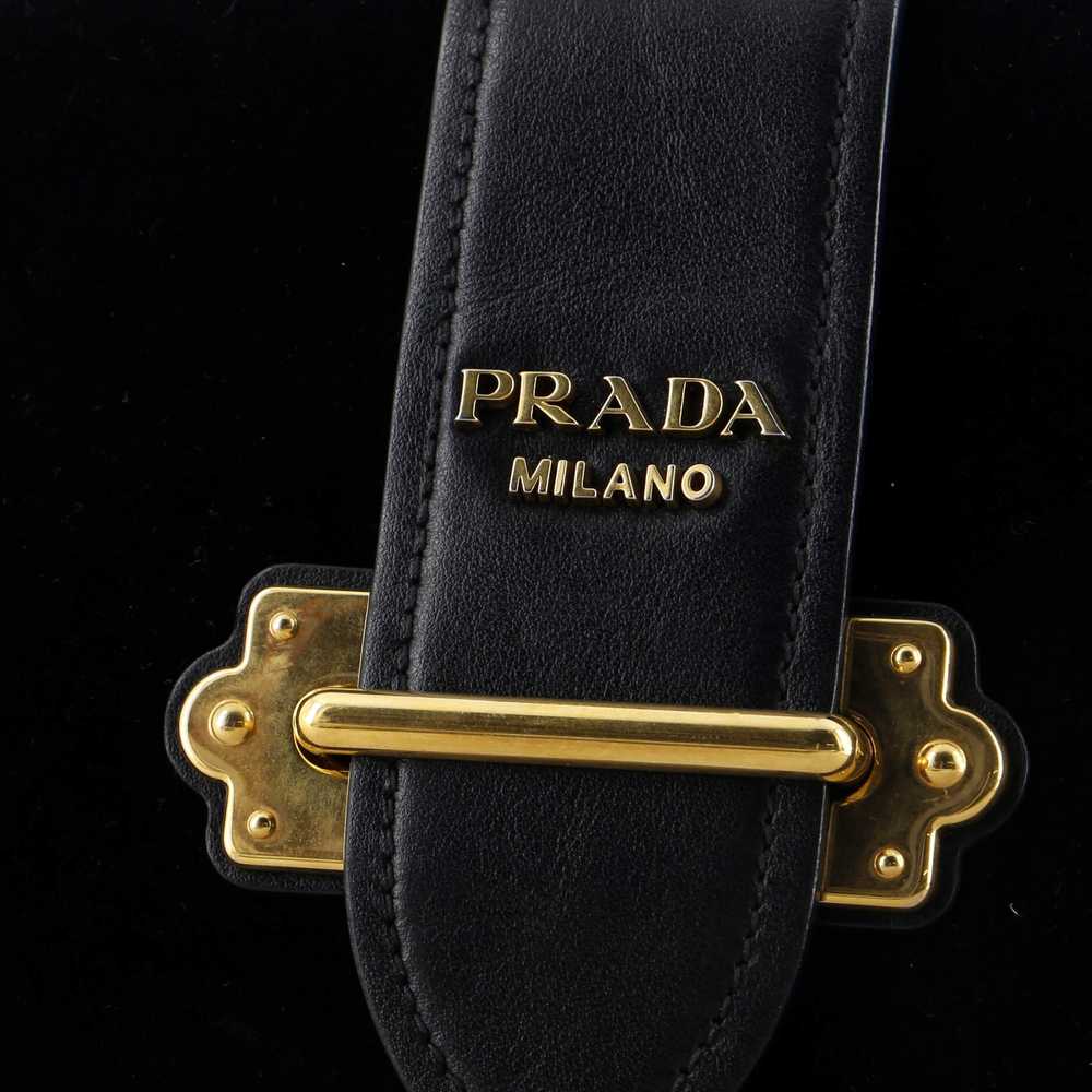 PRADA Cahier Crossbody Bag Velvet Small - image 6