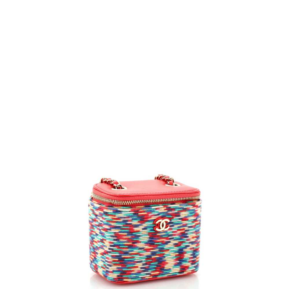 CHANEL Classic Vanity Case with Chain Multicolor … - image 3