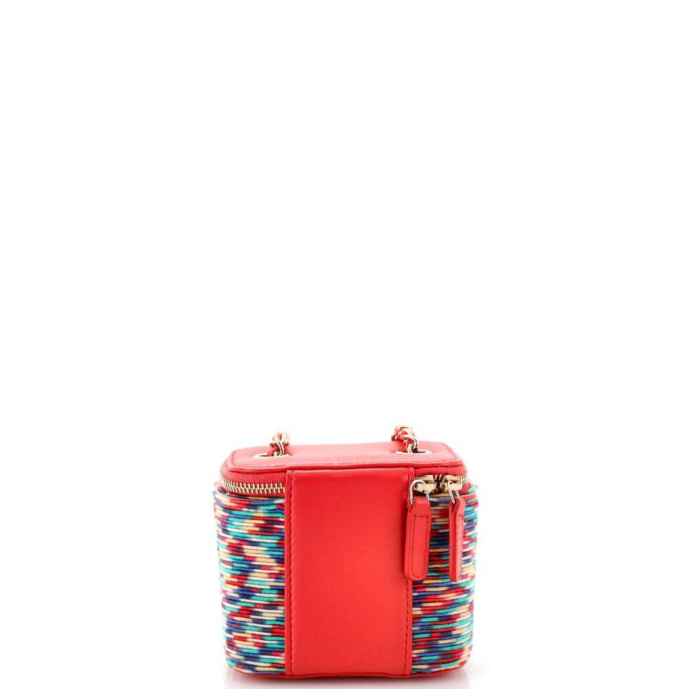 CHANEL Classic Vanity Case with Chain Multicolor … - image 4