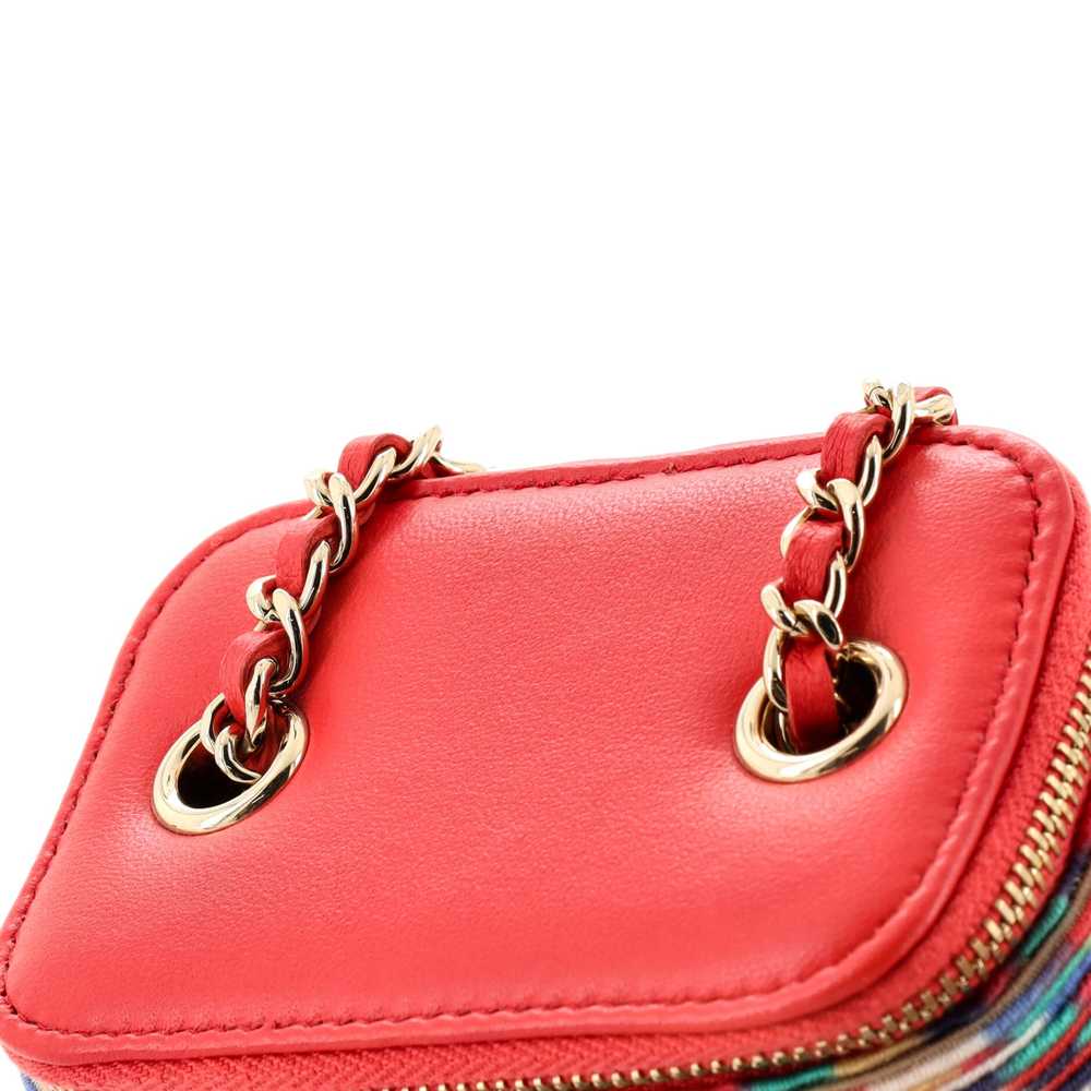 CHANEL Classic Vanity Case with Chain Multicolor … - image 7