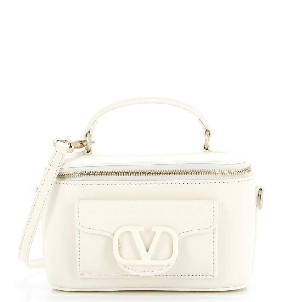 VALENTINO GARAVANI VLogo Loco Top Handle Vanity C… - image 1