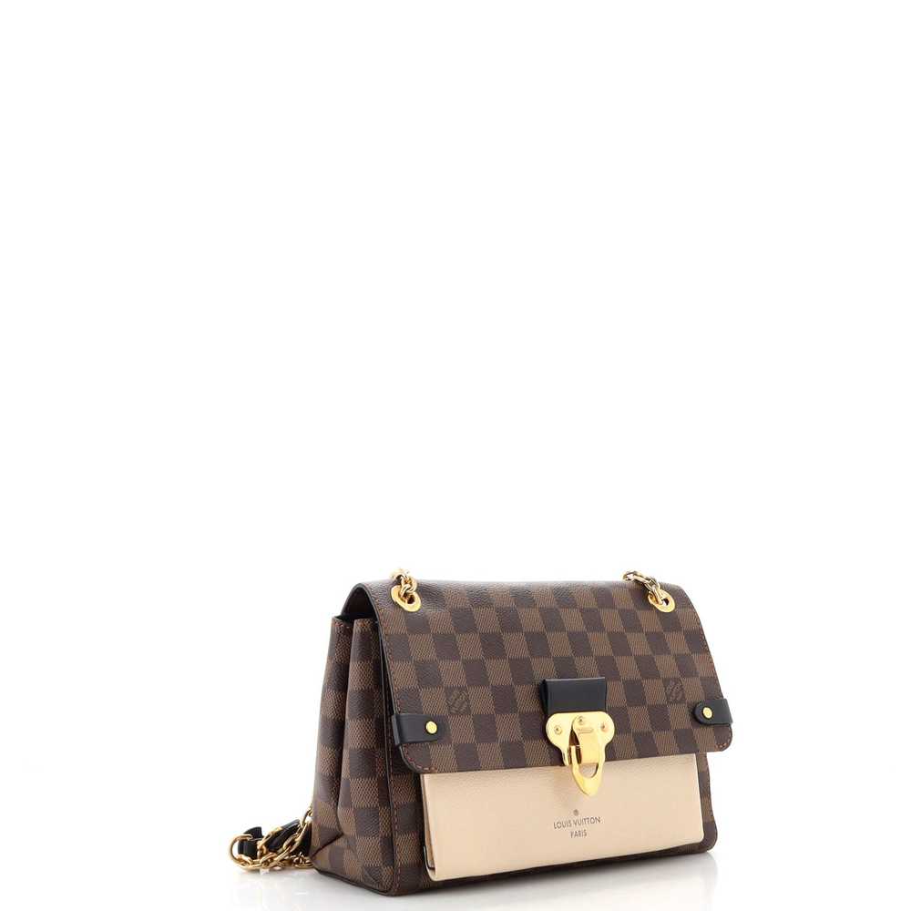 Louis Vuitton Vavin Handbag Damier with Leather PM - image 2