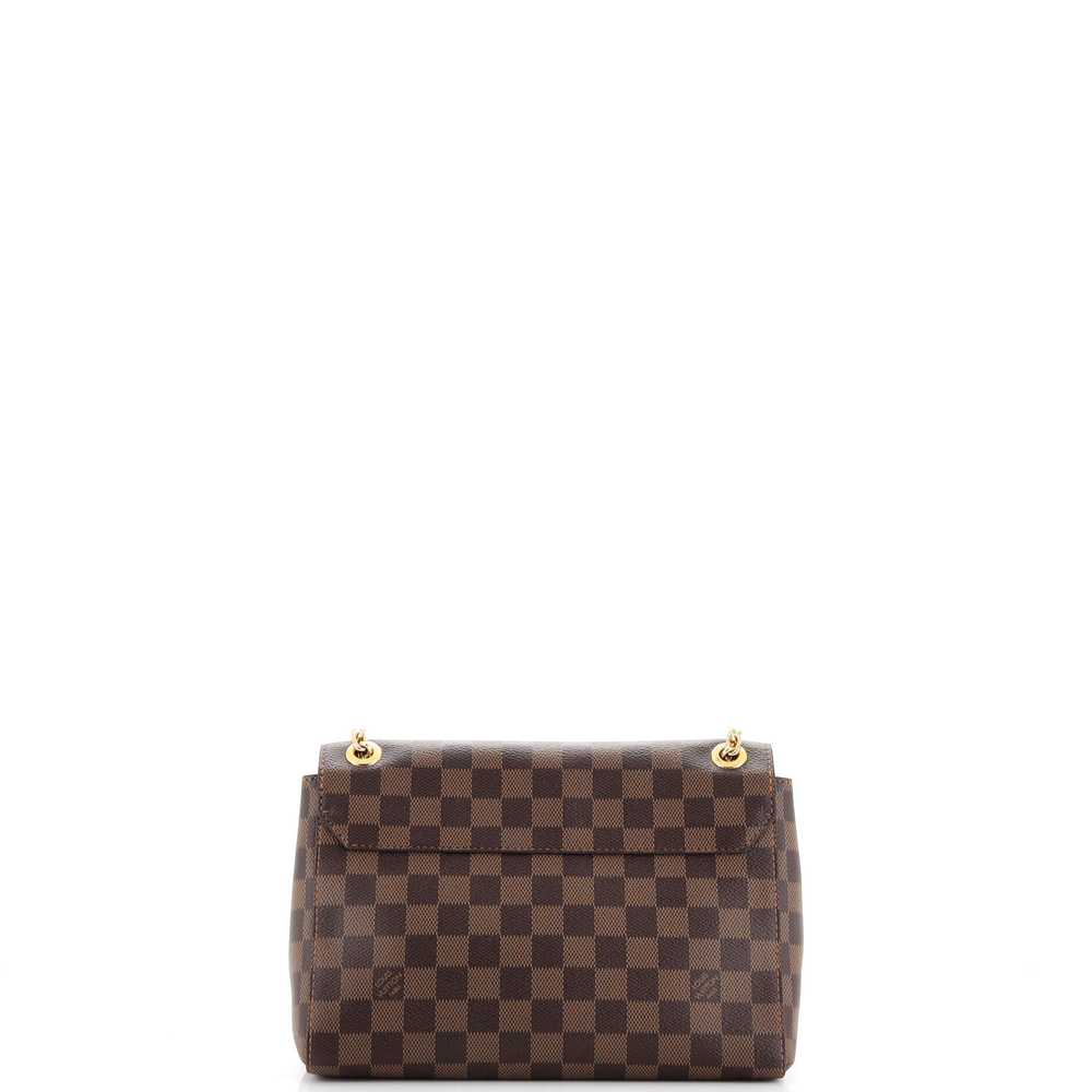 Louis Vuitton Vavin Handbag Damier with Leather PM - image 3