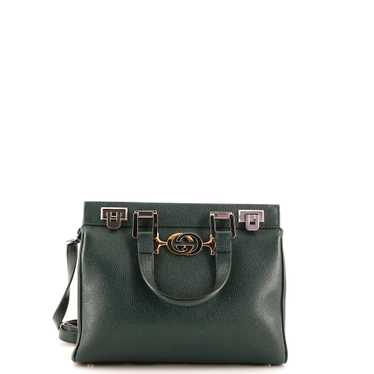 GUCCI Zumi Top Handle Bag Leather Small