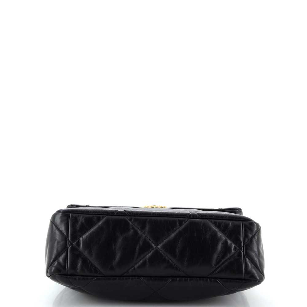 CHANEL 19 Flap Bag Quilted Leather Large - image 5