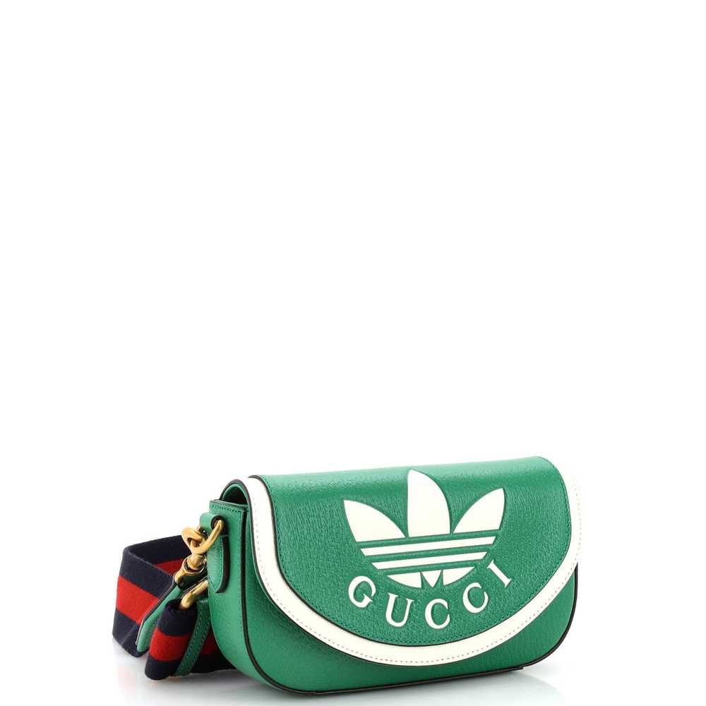 GUCCI x adidas Flap Shoulder Bag Leather Mini - image 2