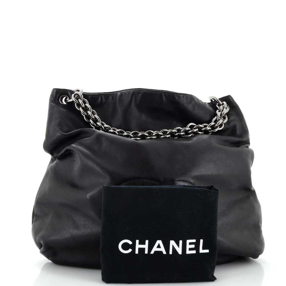 CHANEL Soft and Chain Hobo Leather Large - image 2