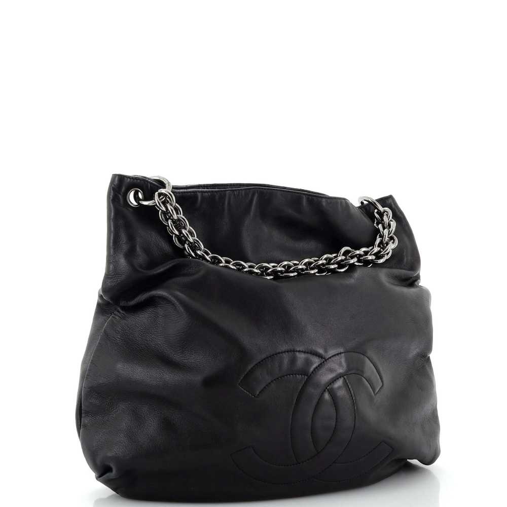 CHANEL Soft and Chain Hobo Leather Large - image 3