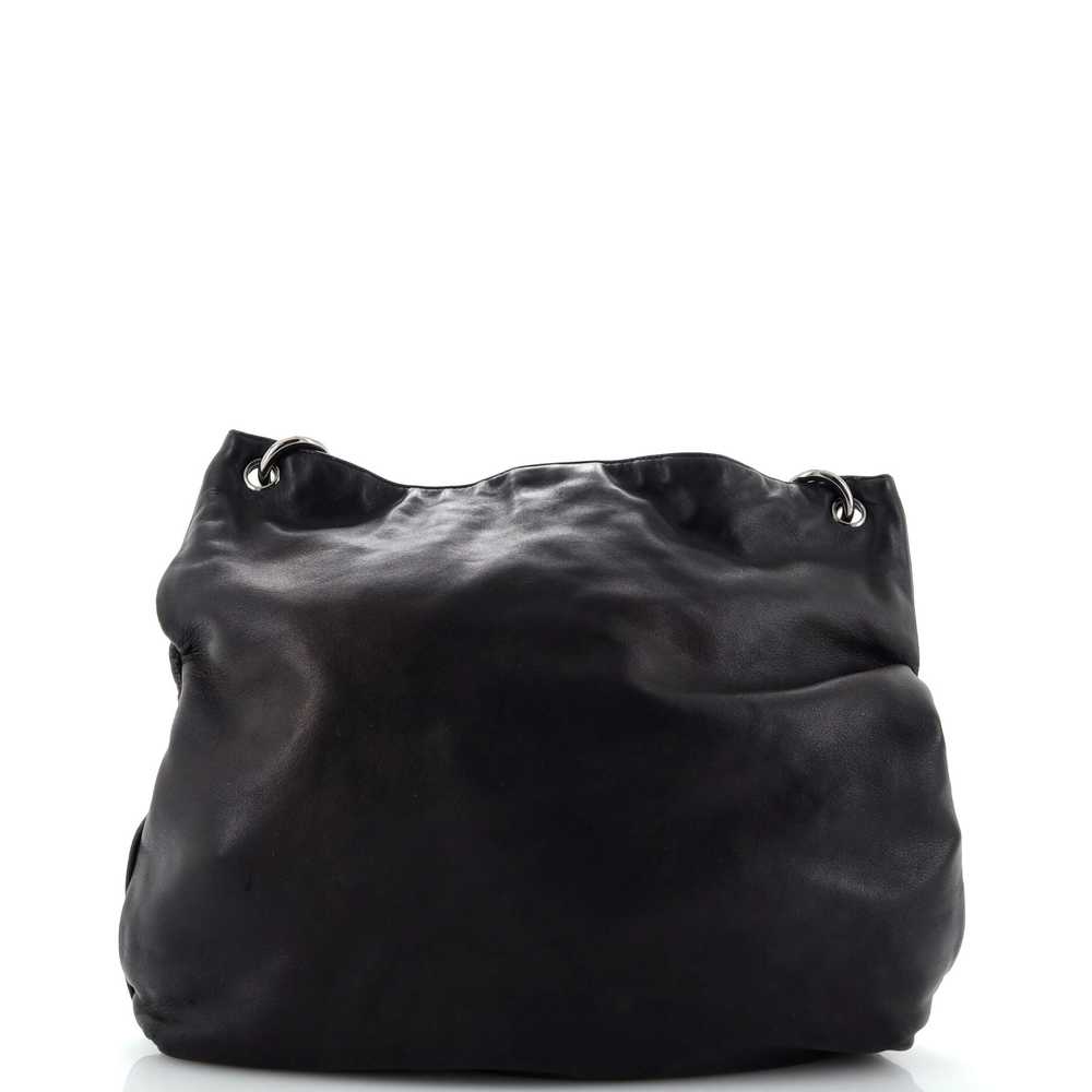 CHANEL Soft and Chain Hobo Leather Large - image 4