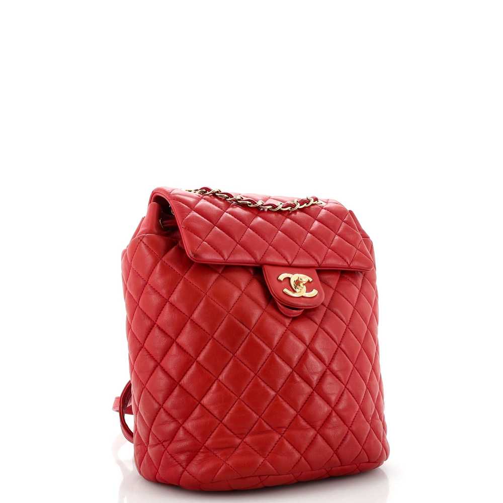 CHANEL Urban Spirit Backpack Quilted Leather Small - image 2