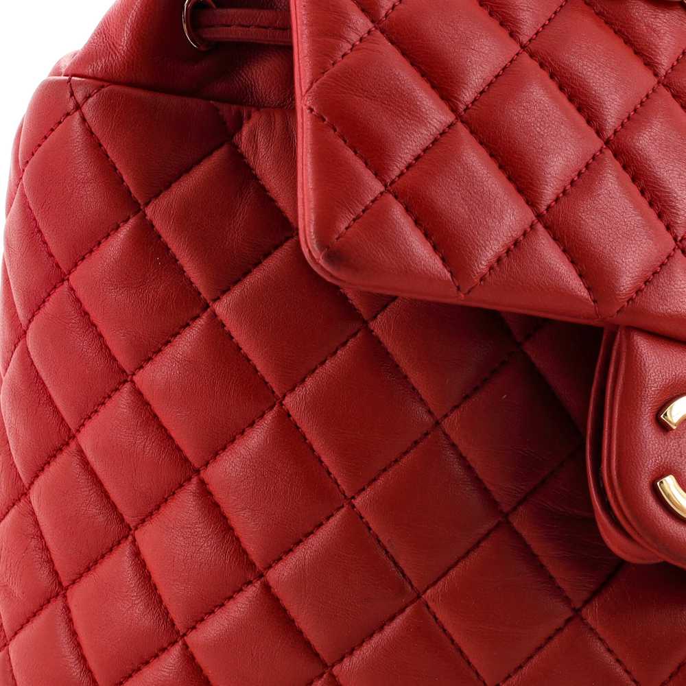 CHANEL Urban Spirit Backpack Quilted Leather Small - image 9