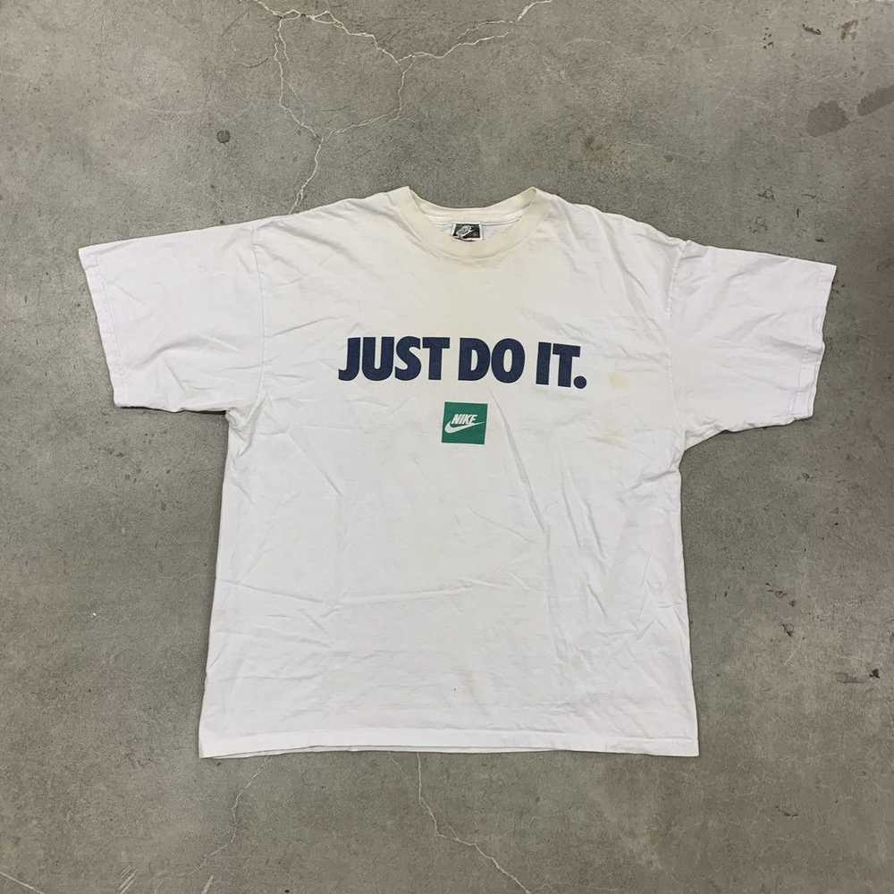 Nike × Streetwear × Vintage 90s made USA Nike jus… - image 1