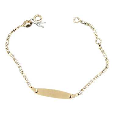 Non Signé / Unsigned Yellow gold bracelet