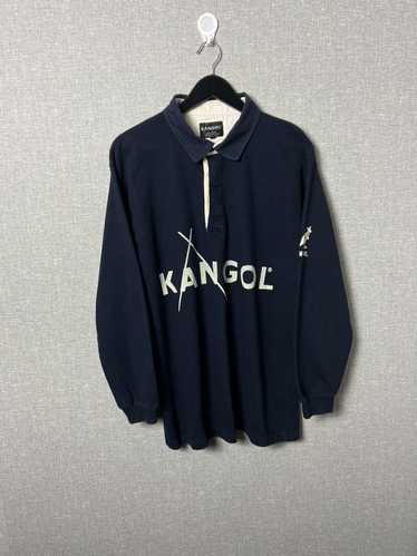 Kangol Rare Vintage KANGOL Rugby Long Sleeve Polo 