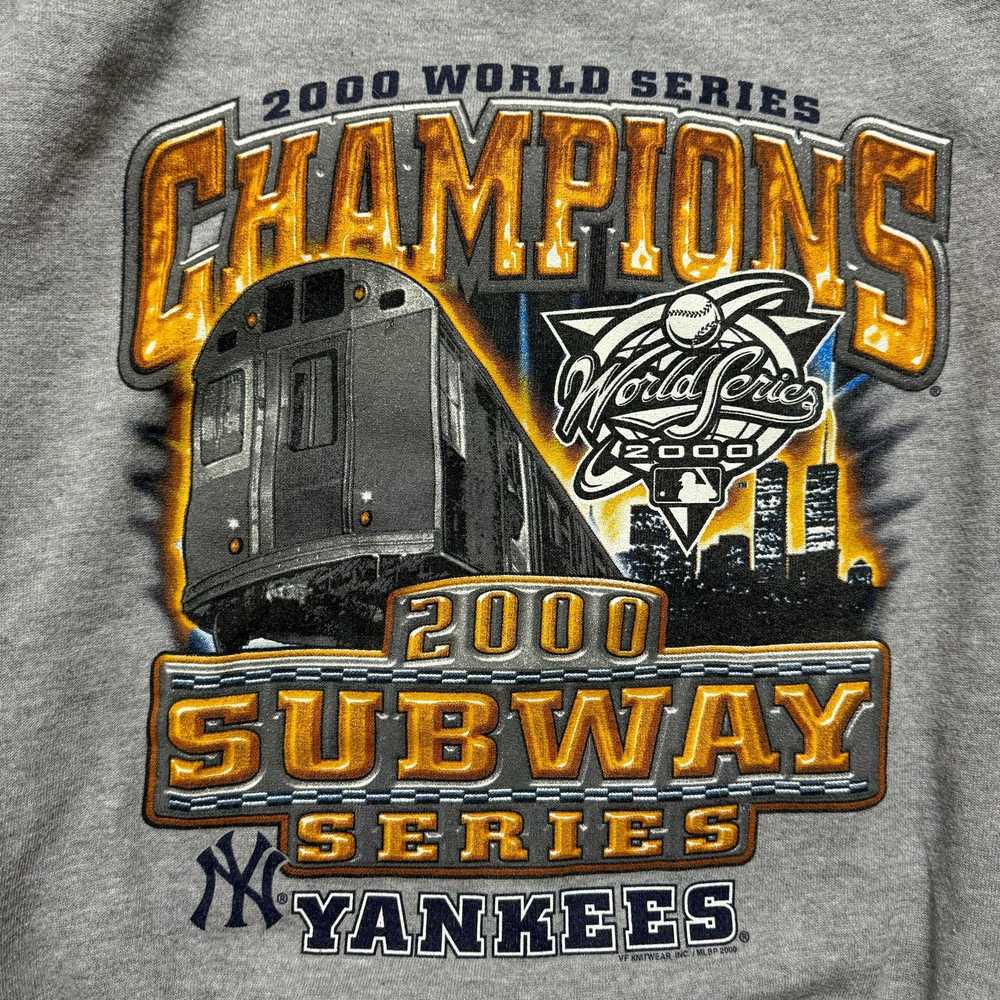 MLB MLB New York Yankees 2000 Subway Series Gray … - image 4