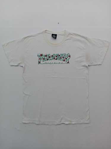 Thrasher × Vintage Rare! Thrasher Floral Big Logo… - image 1