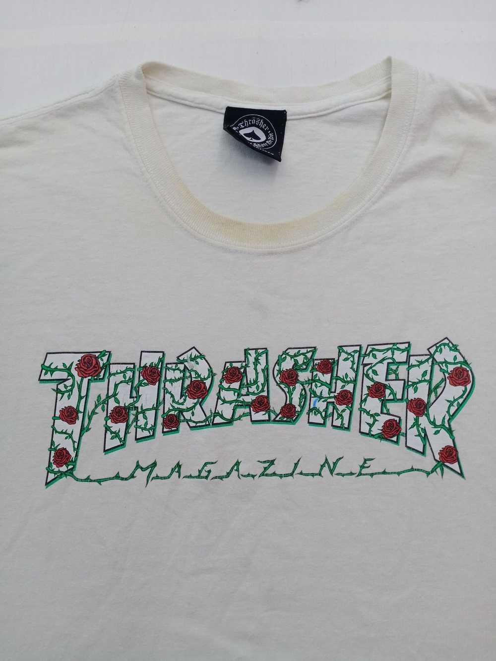 Thrasher × Vintage Rare! Thrasher Floral Big Logo… - image 5