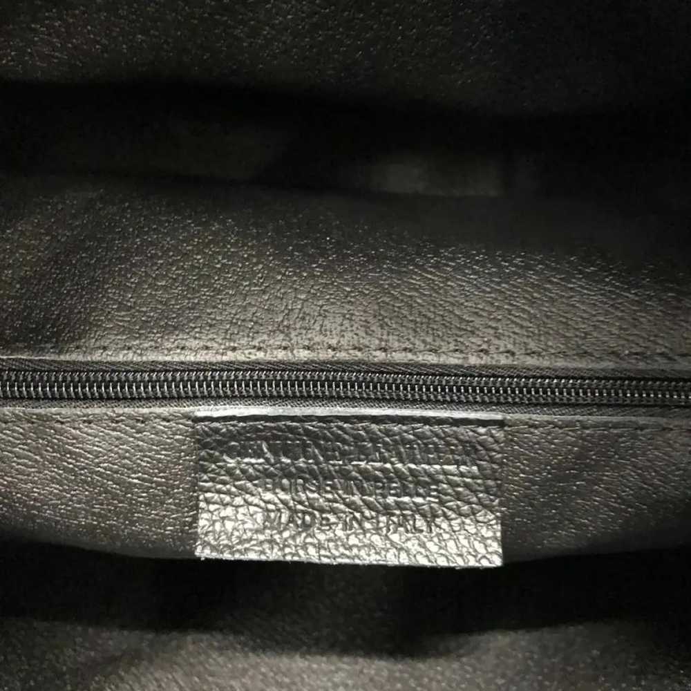 Non Signé / Unsigned Leather handbag - image 10