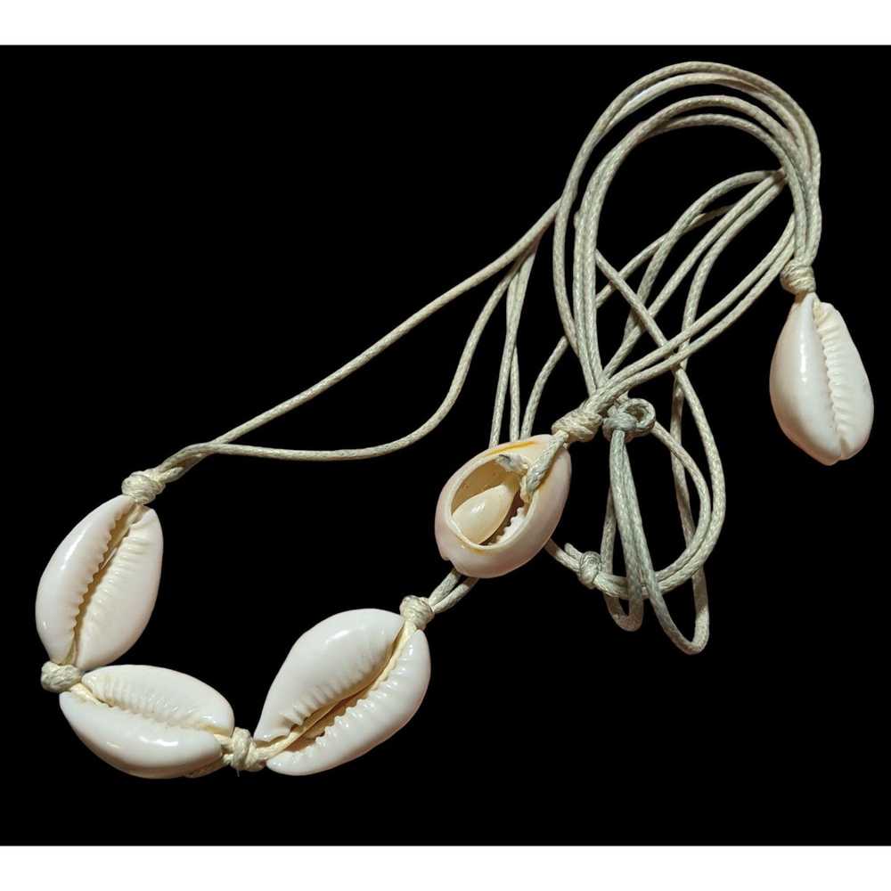 Other Handmade Cowrie Shell Wrap Necklace - image 2