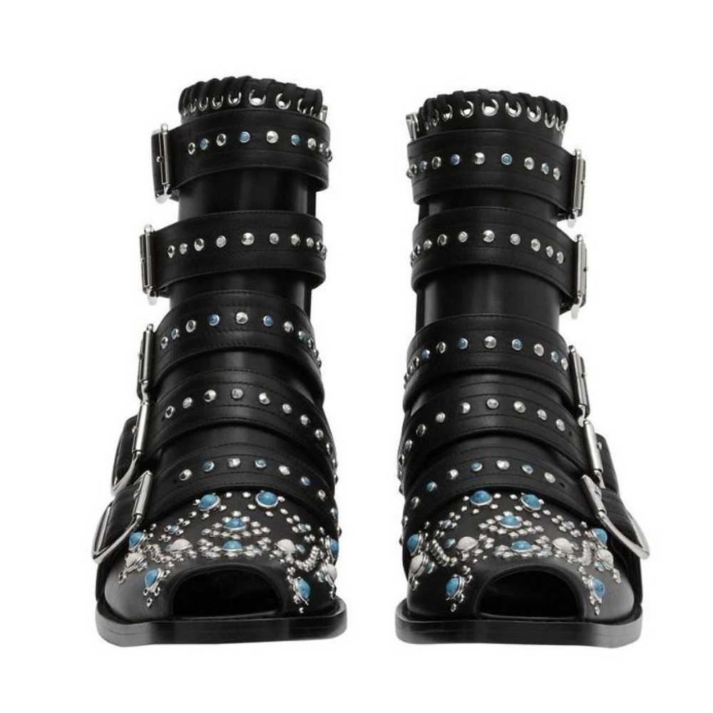 Burberry Leather western boots - image 7