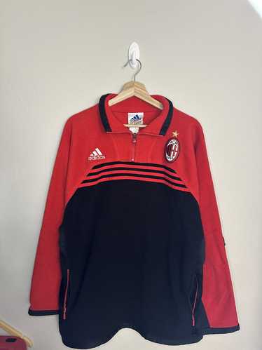 Adidas × Vintage 90s Adidas Ac Milan Fleece Sweate