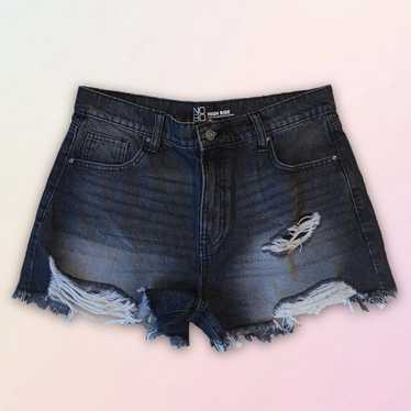 Streetwear NOBO, Black, Frayed, Distressed, High … - image 1